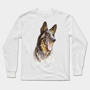 german shepherd Long Sleeve T-Shirt